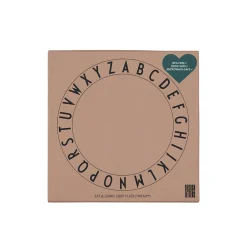 Eat & Learn Tritan Deep Plate | Nude