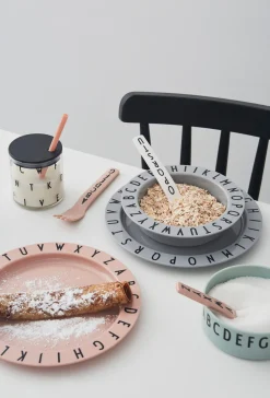 Eat & Learn Tritan Flat Plate | Grey