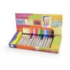 Ecru 12 Colours Crayons by Kitpas