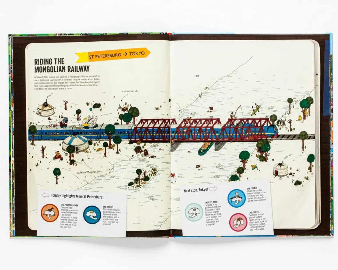 Elephants on Tour Activity Book