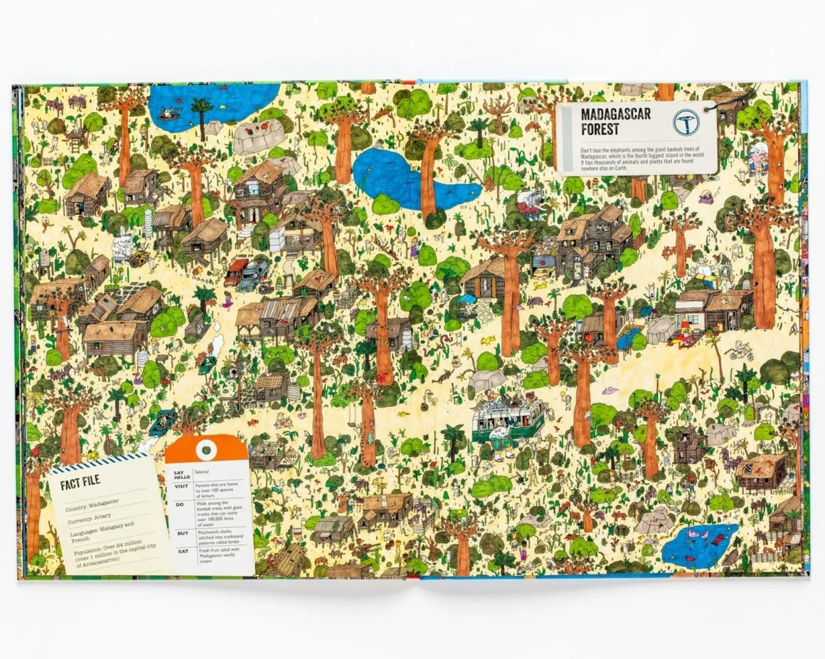 Elephants on Tour Activity Book