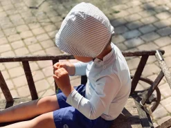 FALKO Protective Sun Hat | Ash Blue