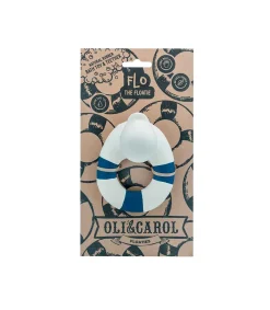 Flo The Floatie Navy 100% Natural Rubber Teether