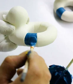 Flo The Floatie Navy 100% Natural Rubber Teether