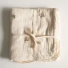 Flowers Embroidered Blanket