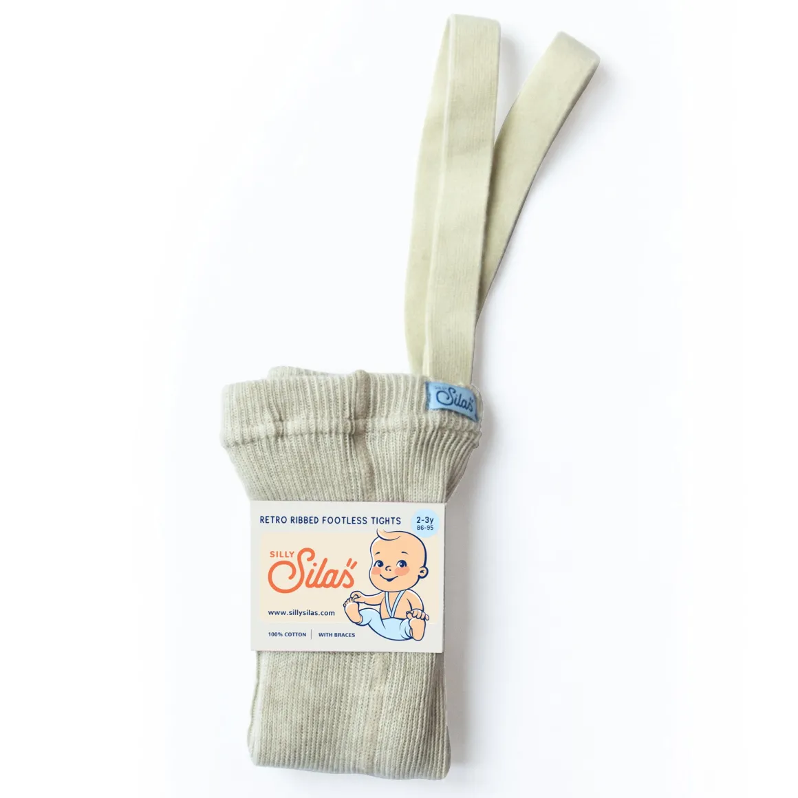 Footless Tights Cream Blend