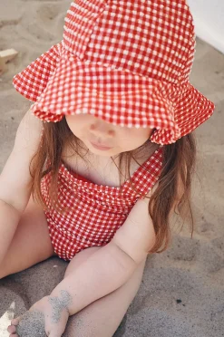 Fresia Sunhat with UPV 50+ | Fiery Red