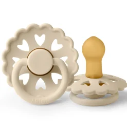 FRIGG Fairytale X H.C. Andersen Natural Rubber Pacifier Size 1 | 0-6 Months | 1PC - The Ugly Duckling