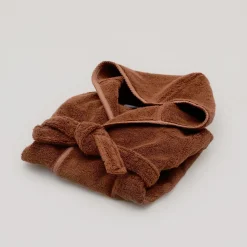 Garbo&Friends Bath Robe | Cinnamon 2-4Y