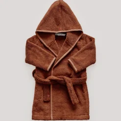 Garbo&Friends Bath Robe | Cinnamon 2-4Y