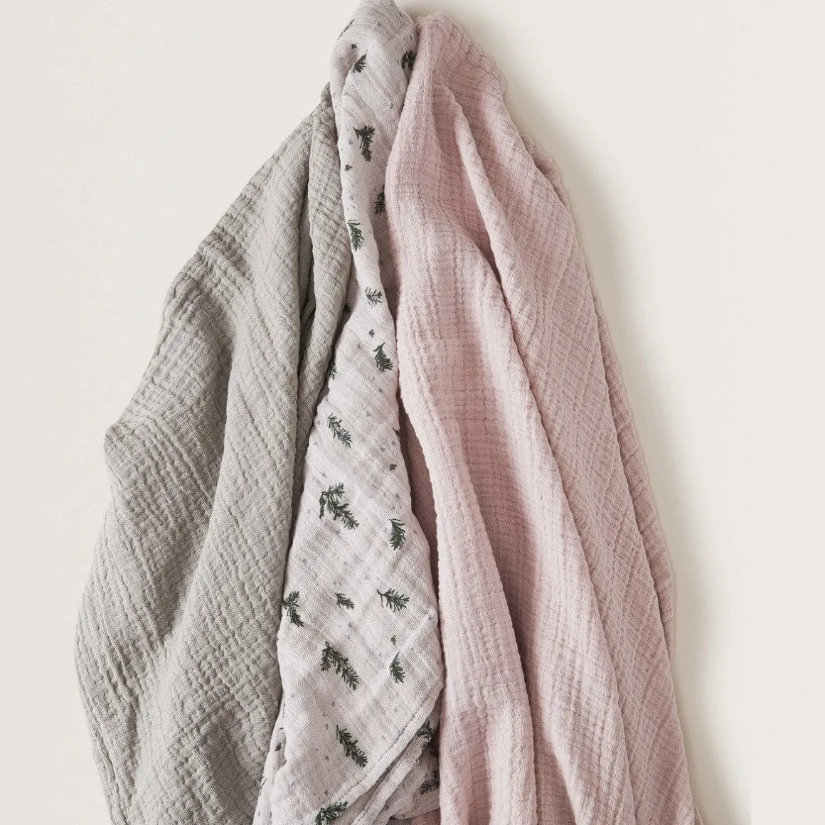 Garbo&Friends Muslin Swaddle Blanket | Rosemary