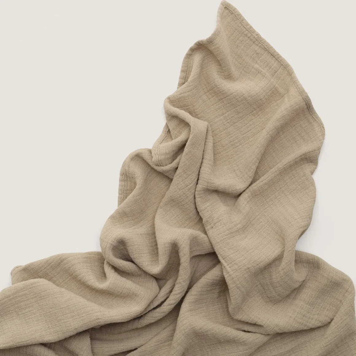 Garbo&Friends Muslin Swaddle Blanket | Olive