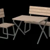Garden Set - Table w. Chair and Bench, Mouse