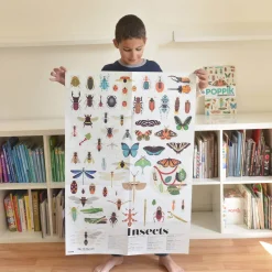 Giant Activity Sticker Poster - Insect with 44 Removable Stickers by Poppik