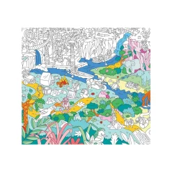Giant Colouring Poster - Jungle by OMY