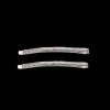 Glitter Thin Hair Clip in Silver 2pac by Bon Dep