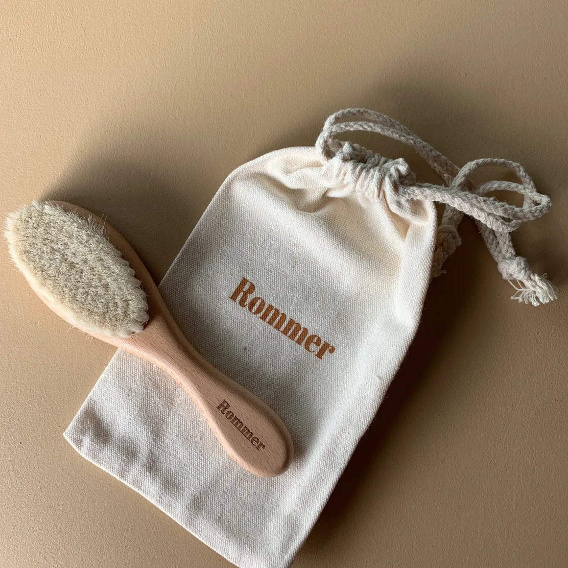 Goats Hair Baby Brush