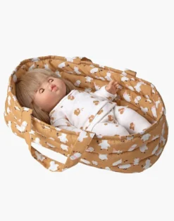 Gordis Cotton Bassinet Little Chick Prints with Pillow 35cm