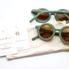 Grech & Co. Sustainable Kids Sunglasses with Matte Finish | Fern