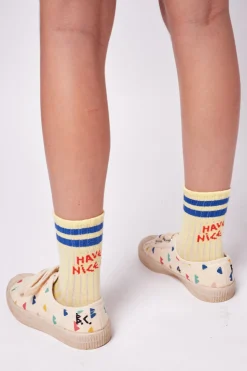 Have A Nice Day Short Socks
