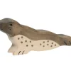 Head Forward Seal Wooden Figure