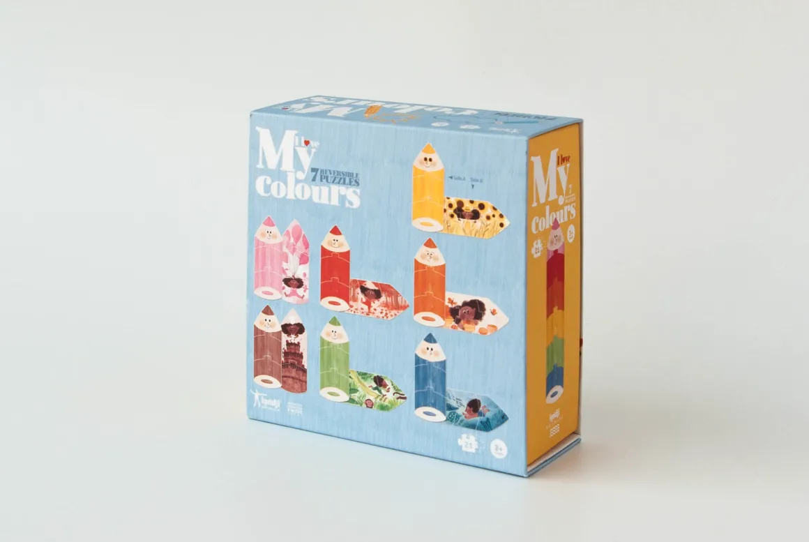 I Love My Colours Reversible Puzzle