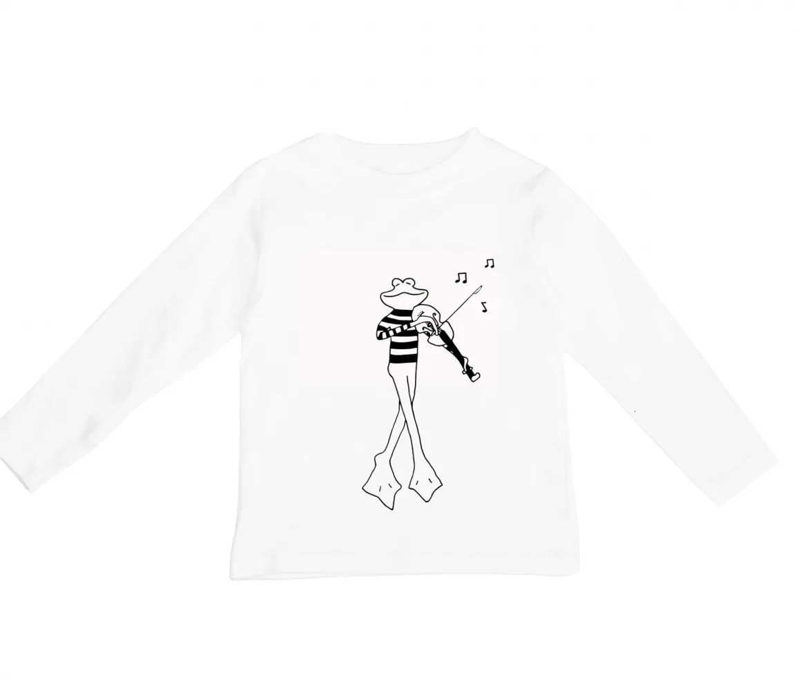 Jean Claude Long Sleeve Tee by Wexbaby