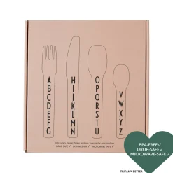 Kids Cutlery in Nude by Design Letters