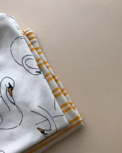 Kids Short & Tee Set | Swansy White