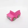 kiko & gg Kuruma Classic Wooden Wind Up Car | Pink