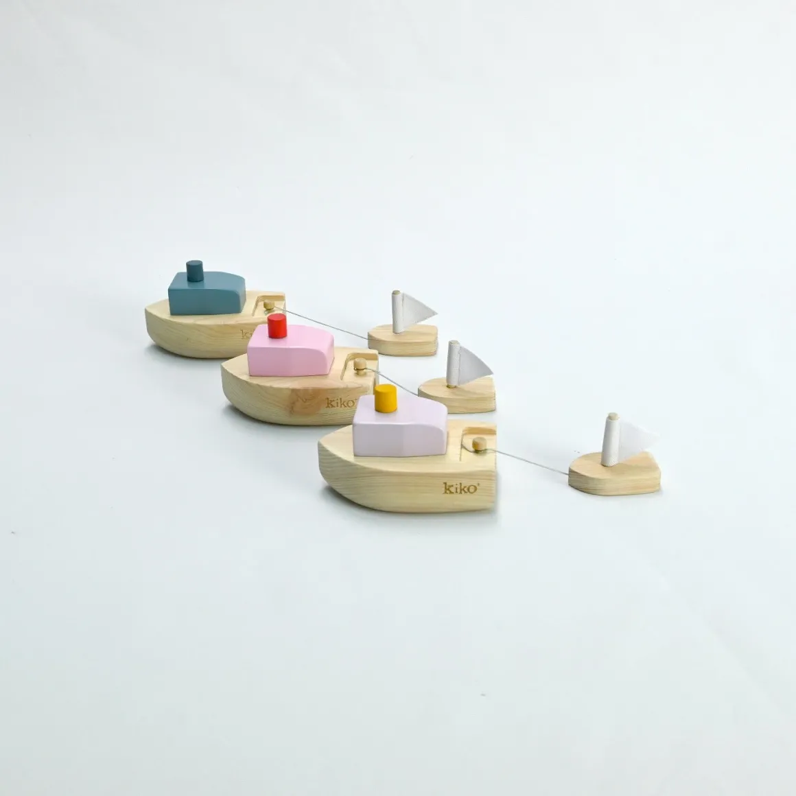 kiko & gg Ofune Hinoki Boat | Blue
