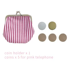kiko & gg Retro Telephone | Pink