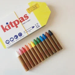Large Crayons by Kitpas (12 Colours)