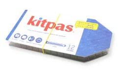 Large Crayons in Holder by Kitpas (12 Colours)