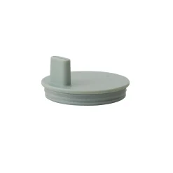 Lid for Kids Drinking Glass Lid in Green by Design Letters