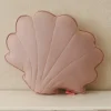 Linen Shell Cushion | Powder Pink