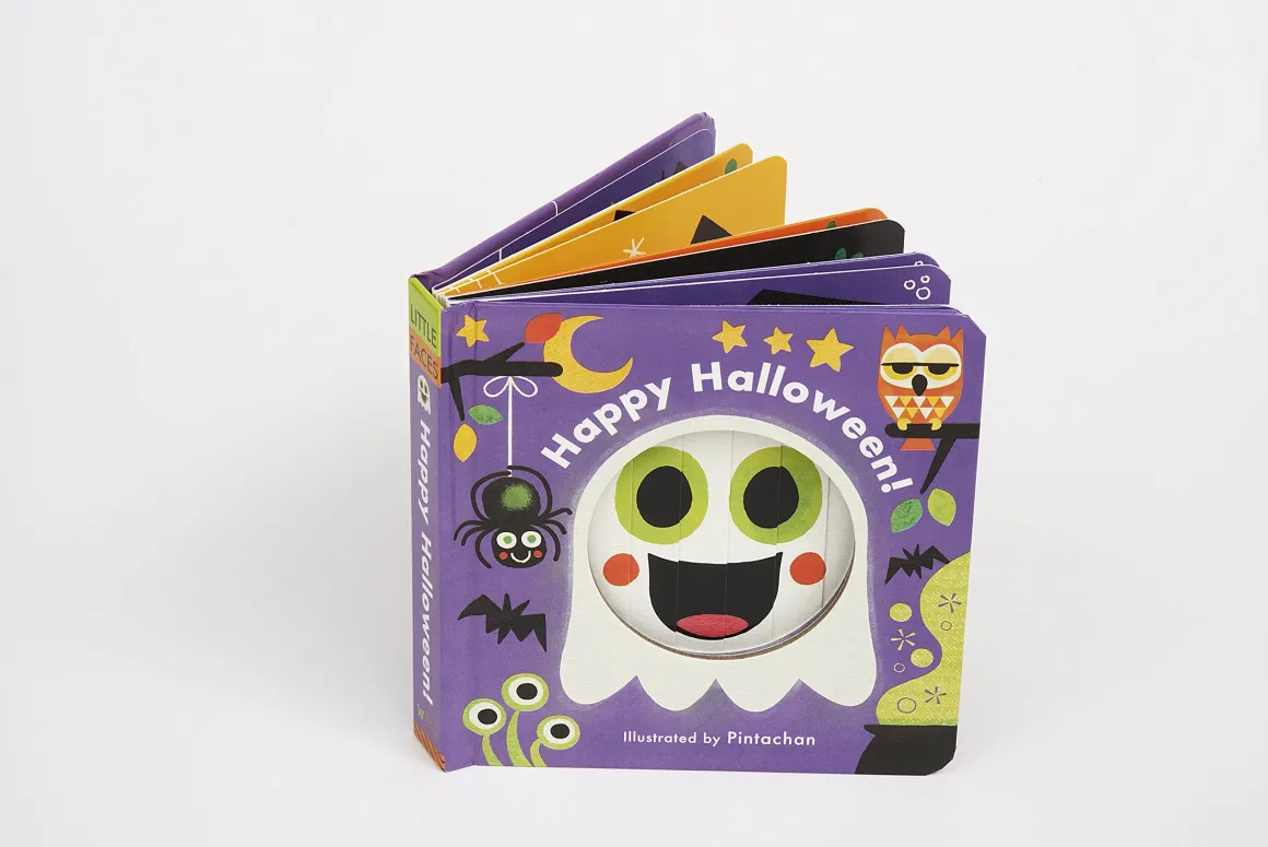 Little Faces: Happy Halloween! (Board book)