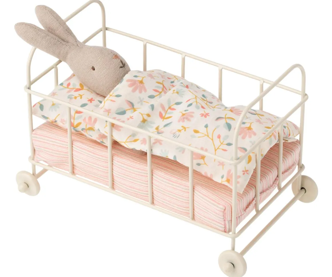 Maileg Micro Metal Baby Cot