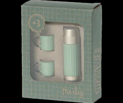 Maileg Thermos and Cups | Mint