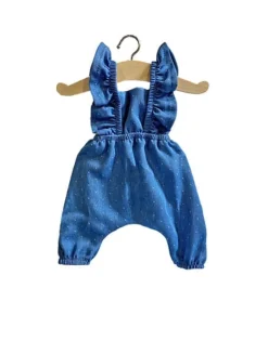 MAYA Denim Polka Dot Jumpsuit for Minikane x Gordis Dolls