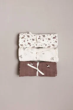 Meadow Print Muslin Swaddle Blanket by Main Sauvage