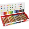 Medium Crayons by Kitpas (16 Colours)