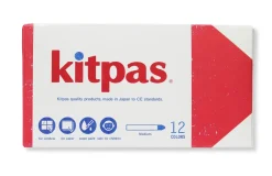 Medium Crayons by Kitpas (12 Colours)
