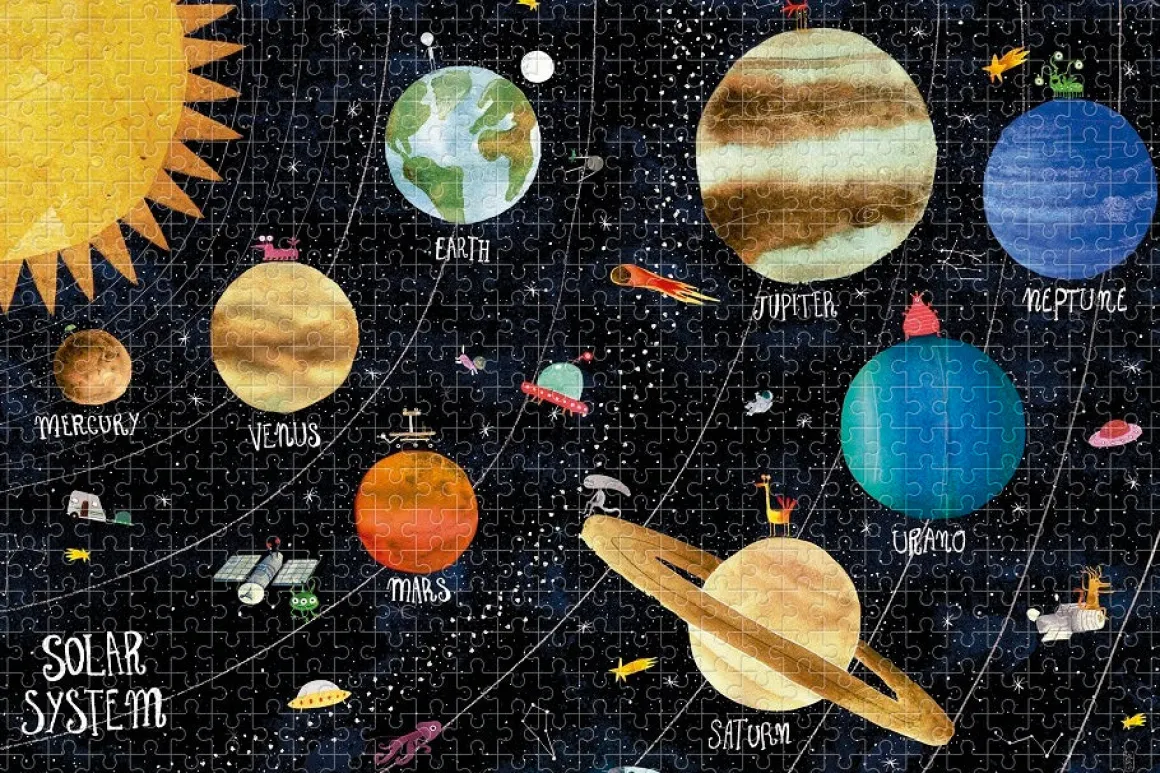 Micro Planets Puzzle 600 pcs