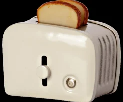 Miniature Toaster & Bread | Off White
