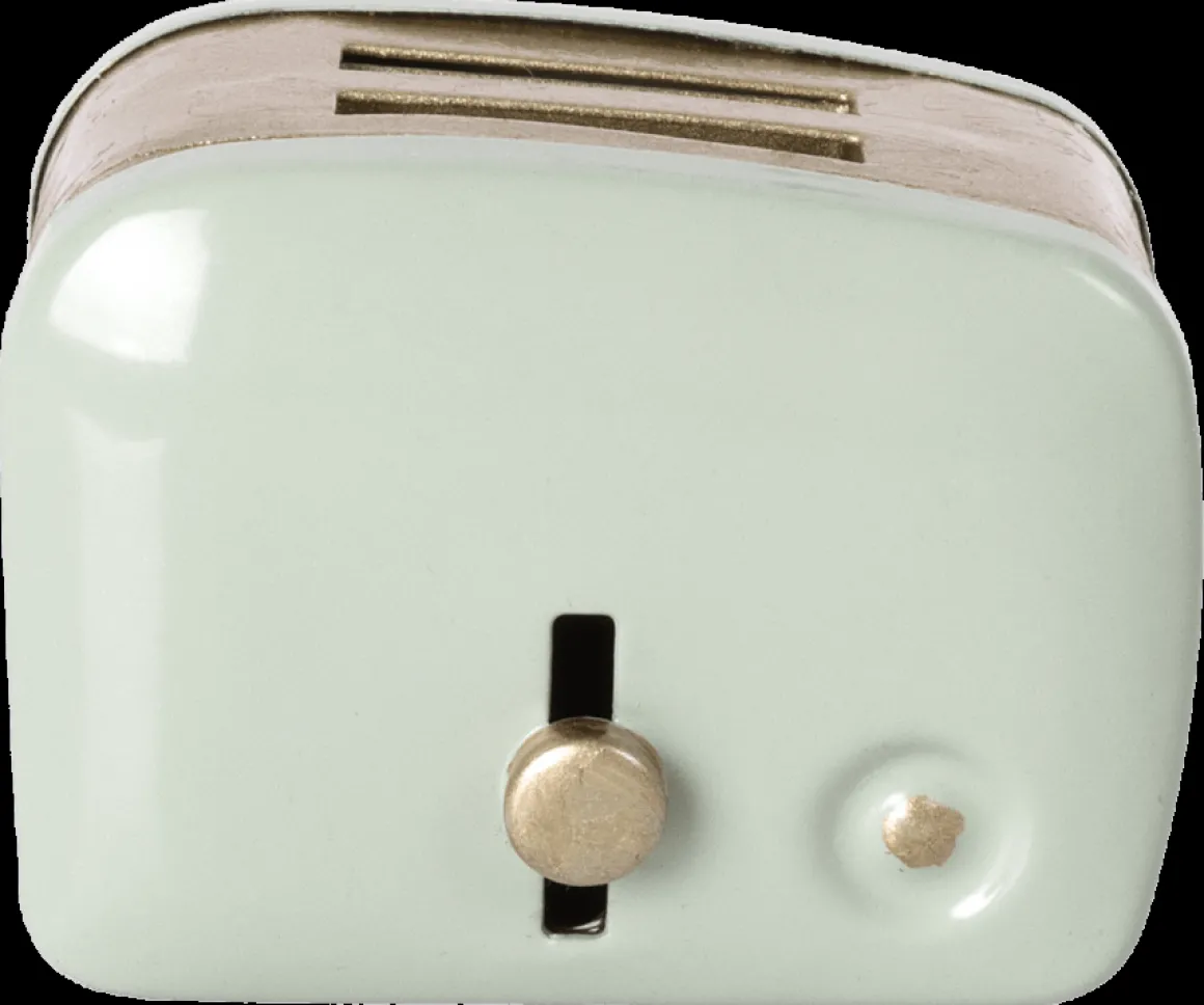 Miniature Toaster & Bread | Mint