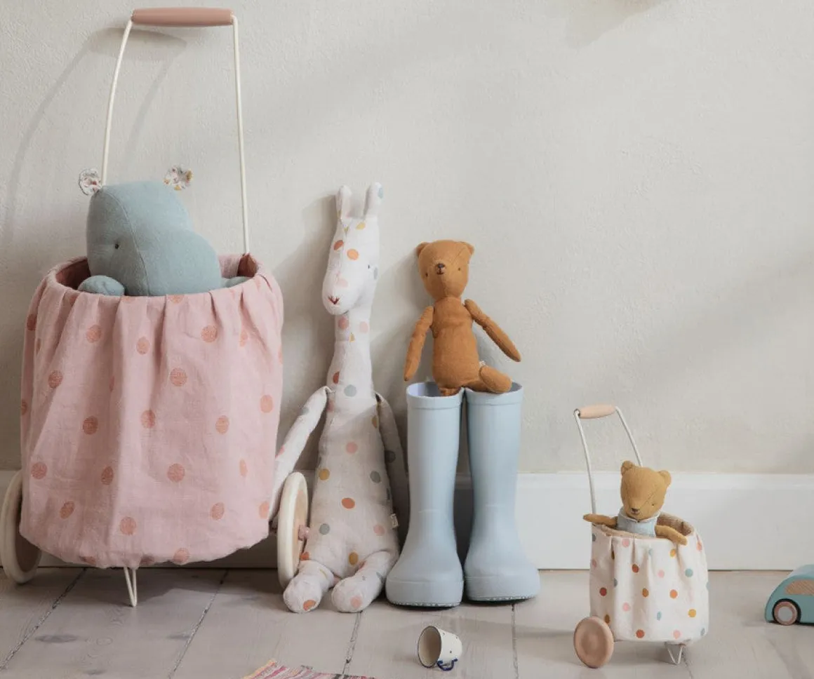 Miniature Trolley, Mini - Multi Dots