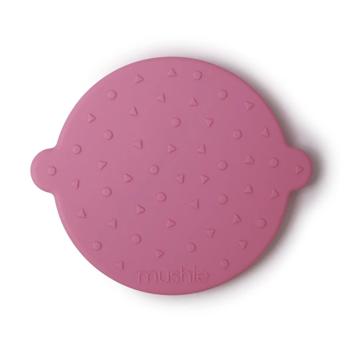 Mushie Face Teether | Bubble Gum