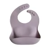 Mushie Solid Silicone Bibs | Multiple Colours