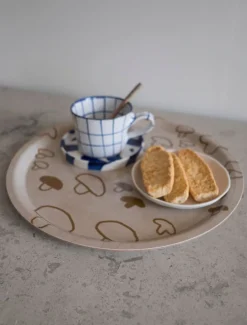 Mushroom Tray in Mustard by Fine Little Day
